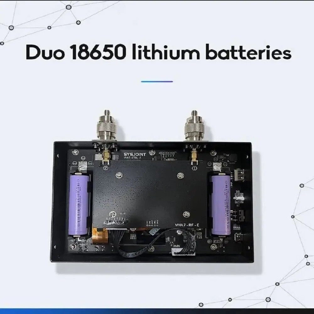 HTOOL SV4401A 50KHz-4.4GHz Vector Network Analyzer 100dB Dynamic VNA 7-inch