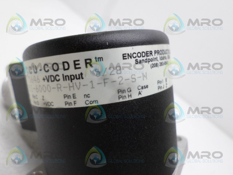 ACCU-CODER 725I-6000-R-HV-1-F-2-S-N ENCODER NSNP