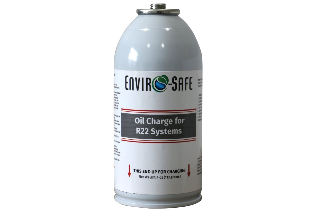 Envirosafe Arctic Air for R22, R-22, Proseal XL4, Oil Charge with Gauge