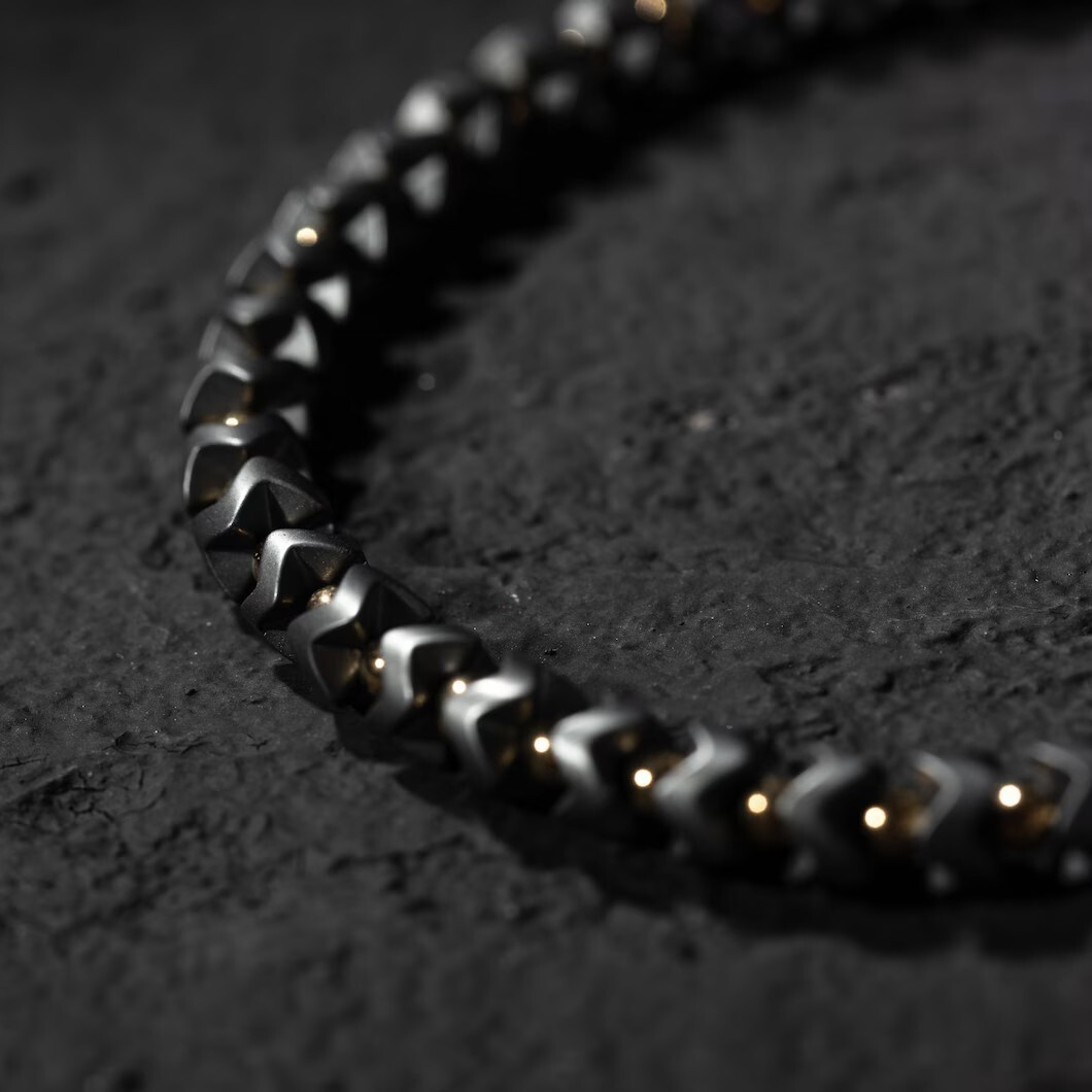 Natural Hematite Healing Protection Powerful Men's Women Lucky Bracelet Gift