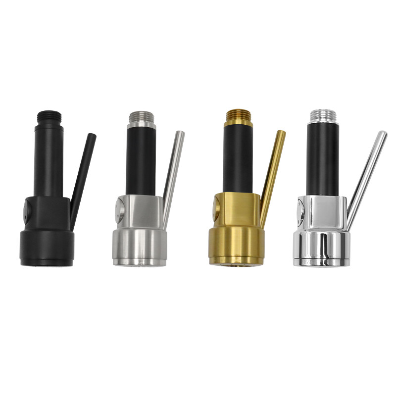 Kitchen Faucet Replacement Part Spray Head Pull Down Setting Brass Single Mode