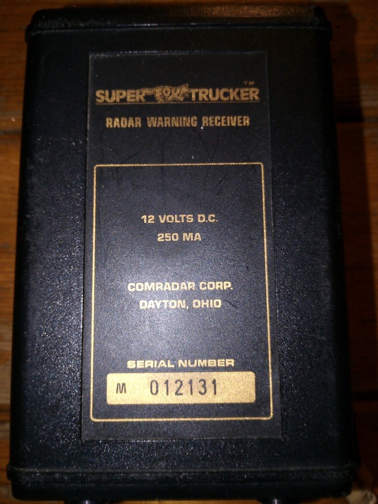 Super Fox Trucker Radar Warning Receiver Detector