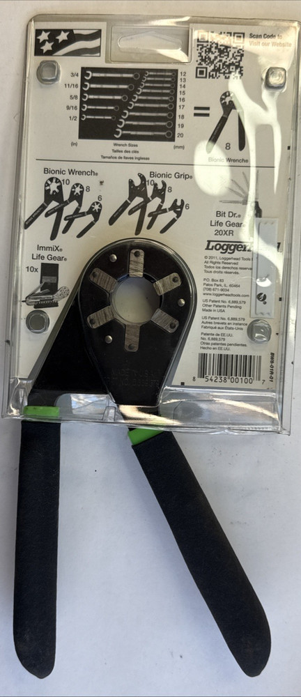 Logger Head Tools 8" Bionic Wrench Made in USA