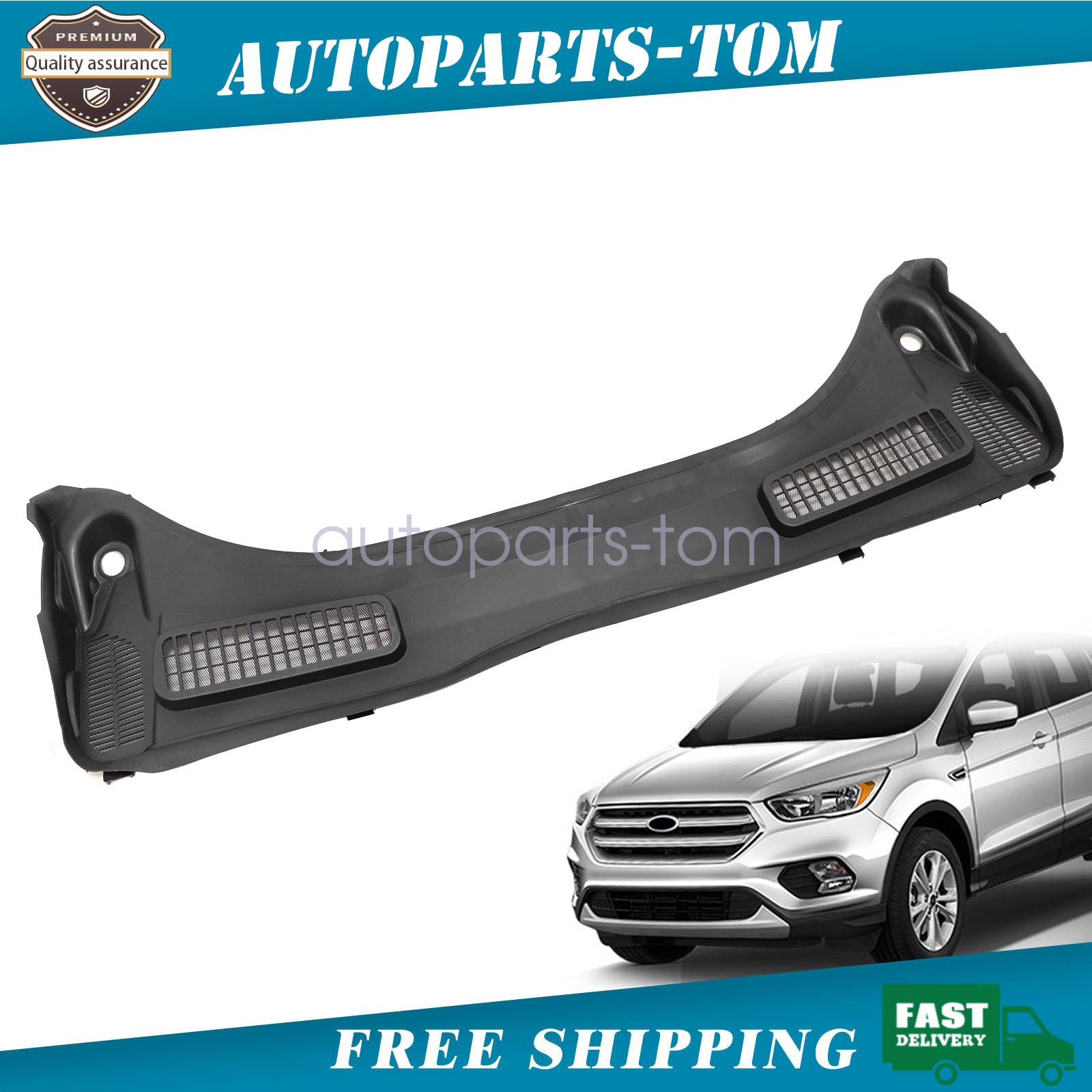 For Ford Escape 2013-2018 2019 Windshield Wiper Cowl Top Panel CJ5Z78022A68A US