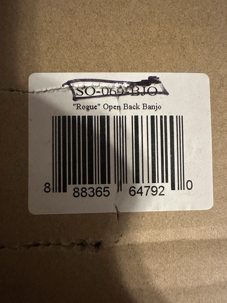 Rogue Open Black Banjo