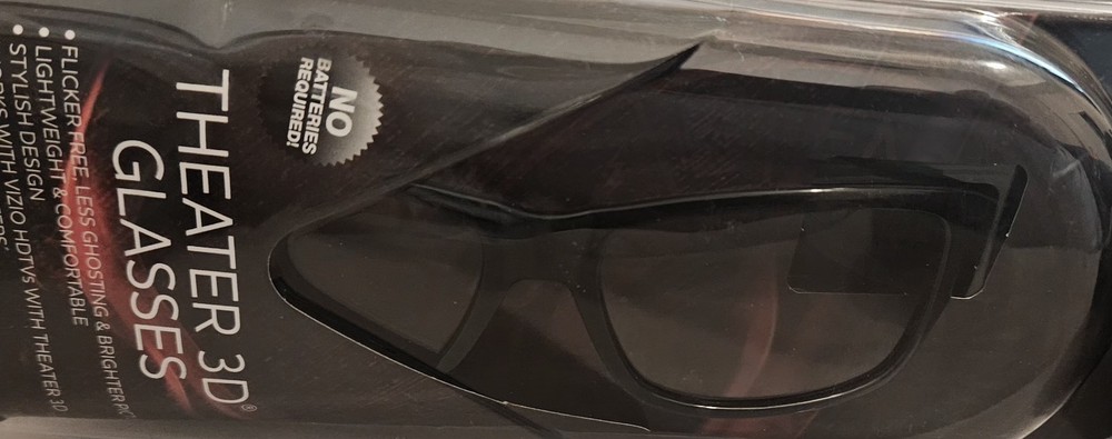 VIZIO Theater 3D Glasses