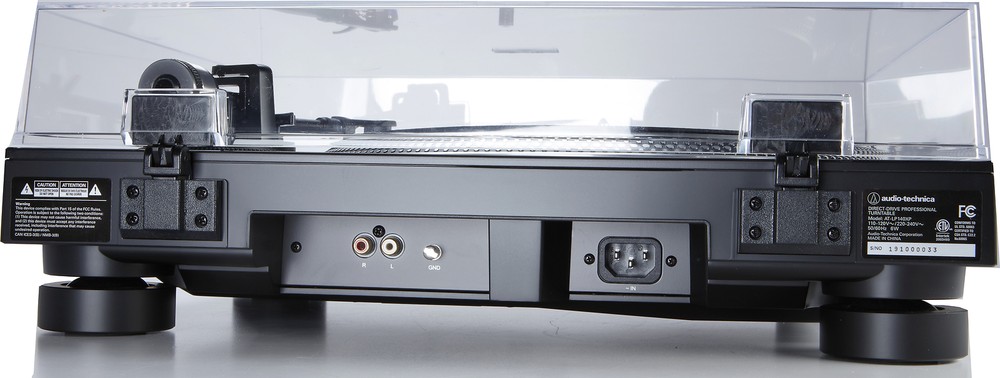 Audio-Technica AT-LP140XP-BK DJ turntable
