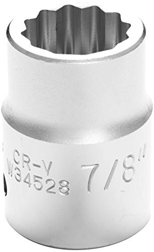 Performance Tool W34528 3/4" Drive 12-Point SAE Standard Socket, 7/8"
