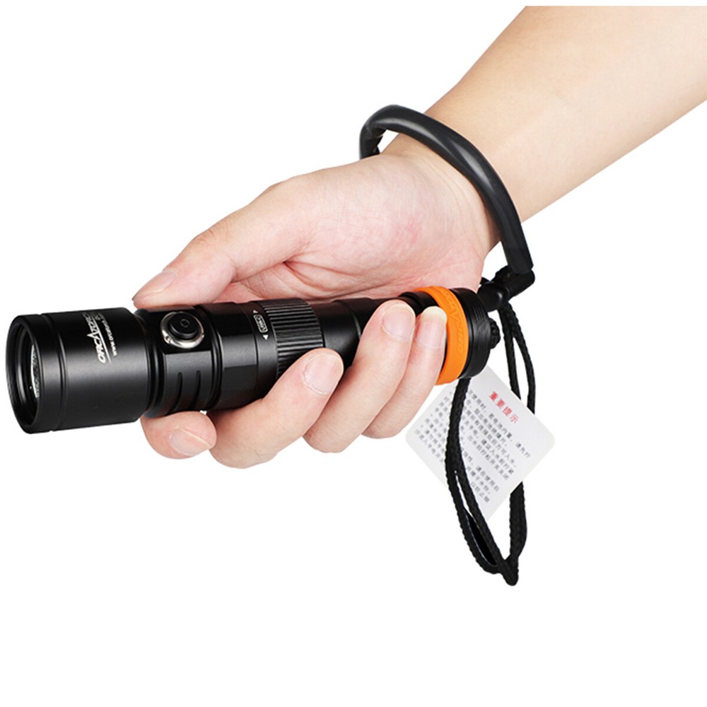 OcraTorch DC710 3000 Lumens USB Type C Dive Light