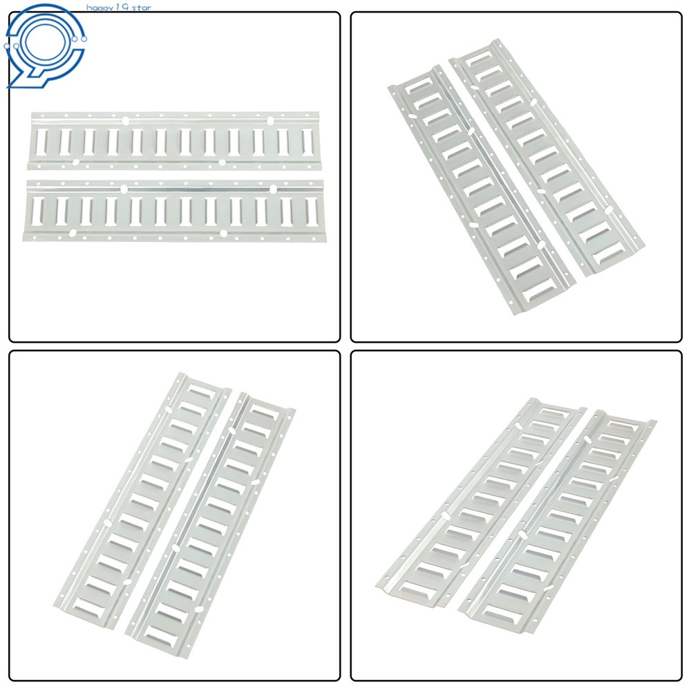 E Track Tie Down Rail Kit 8 Pack 2 FT E Track Rail For Garages Trailers