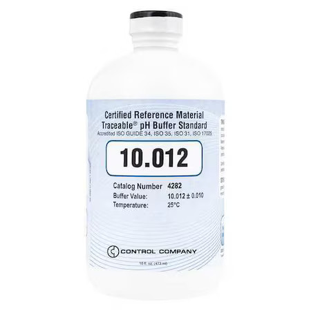 Traceable 4282 Ph Standard, Cert.Ref Material, Crm 10.012