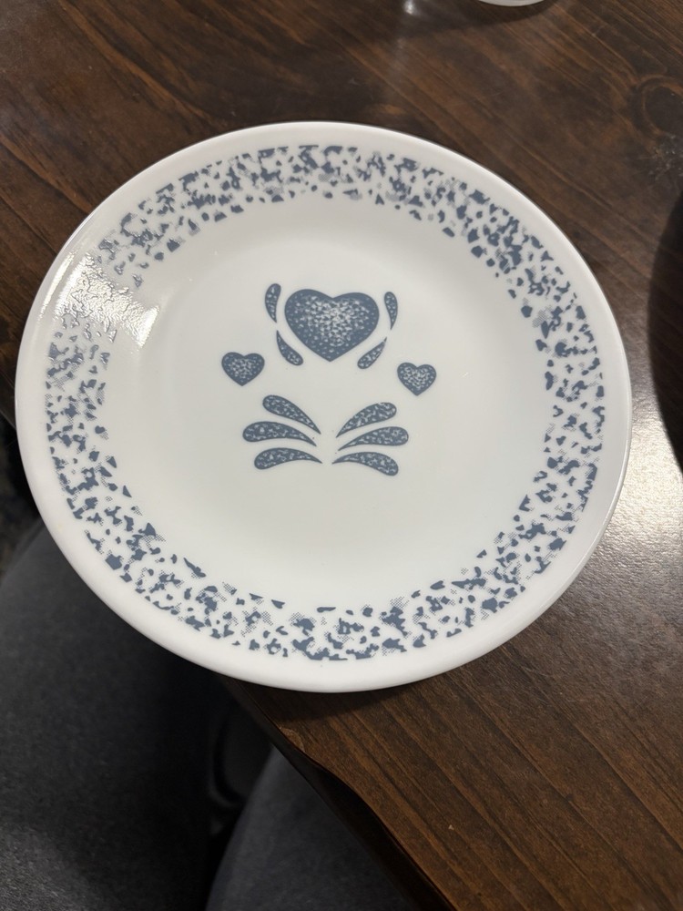 Corelle Blue Heart set