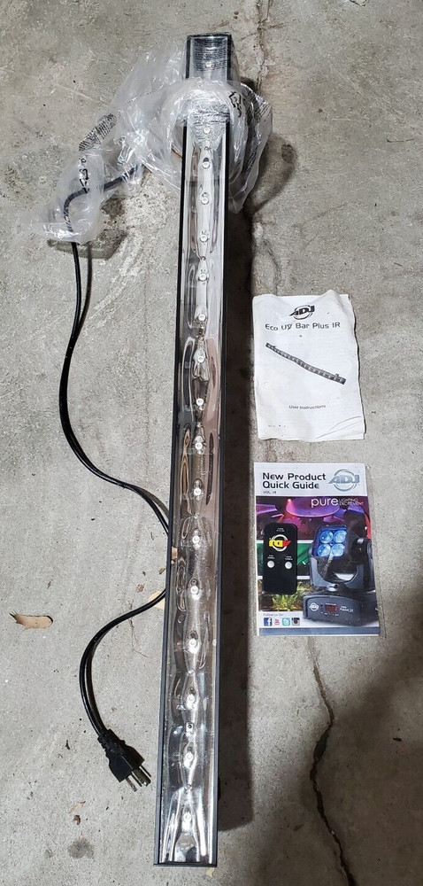 *SEE DESC* ADJ Lighting Eco UV Bar Plus Ultraviolet LED Light Effects System