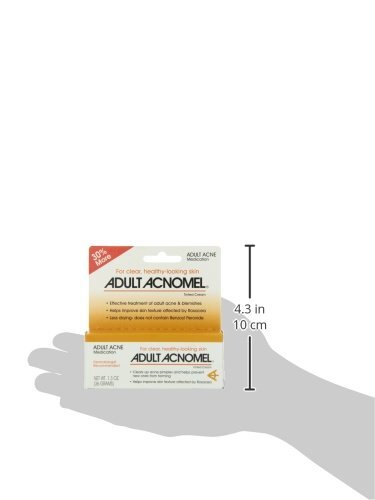 Adult Acnomel Tinted Cream Acne Medication 1.30 Oz 36 G