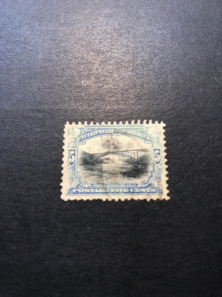 US Scott 297 Pan-American Exposition Five Cent-Used