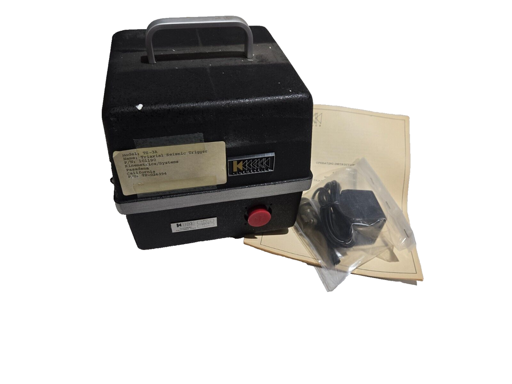 Kinemetrics TS-3A Triaxial Seismic Trigger NOS