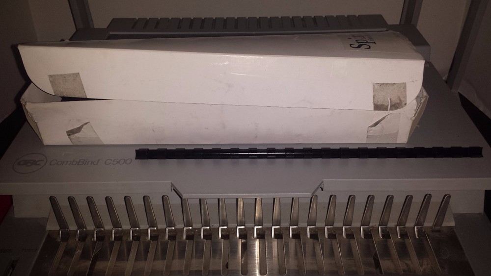 GBC CombBind C500 Comb Spreader/ Comb Binding Machine/ Binder