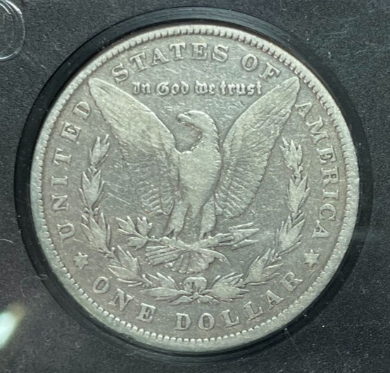 1879 MORGAN SILVER DOLLAR ~ ~NICE COIN~REF# HOLDER