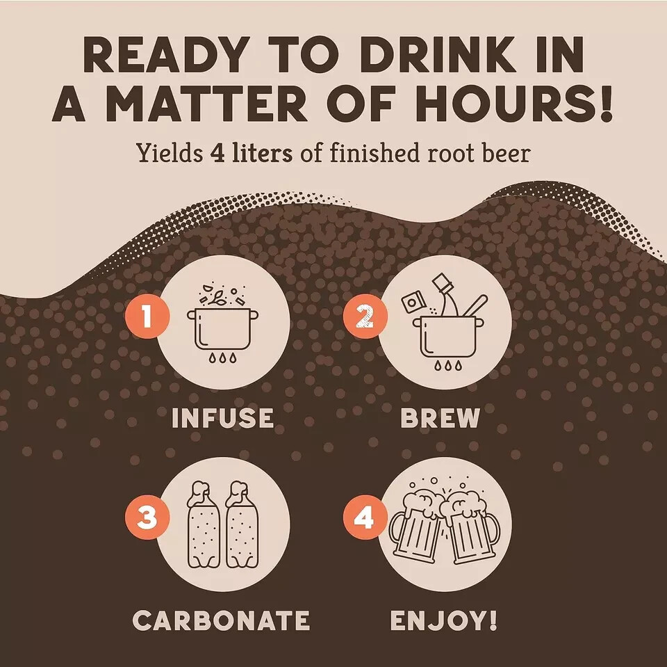 - Root Beer Kit - DIY Root Beer Making Kit - Make Your Own Craft Root Beer - Com