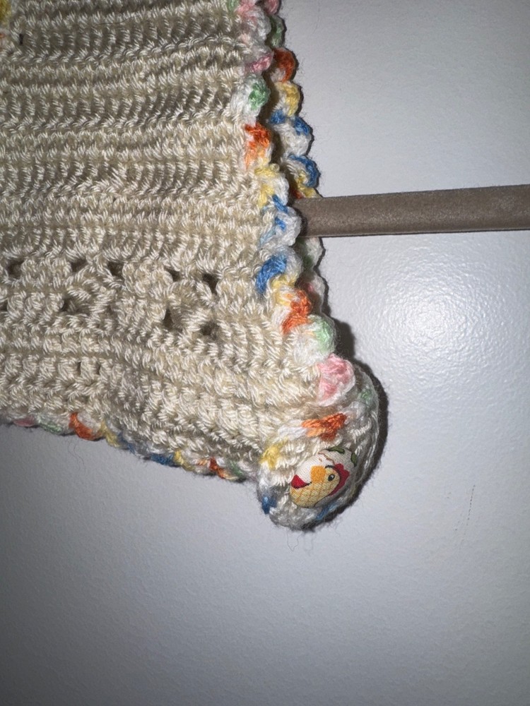 Handmade Crocheted Chicken Sweater