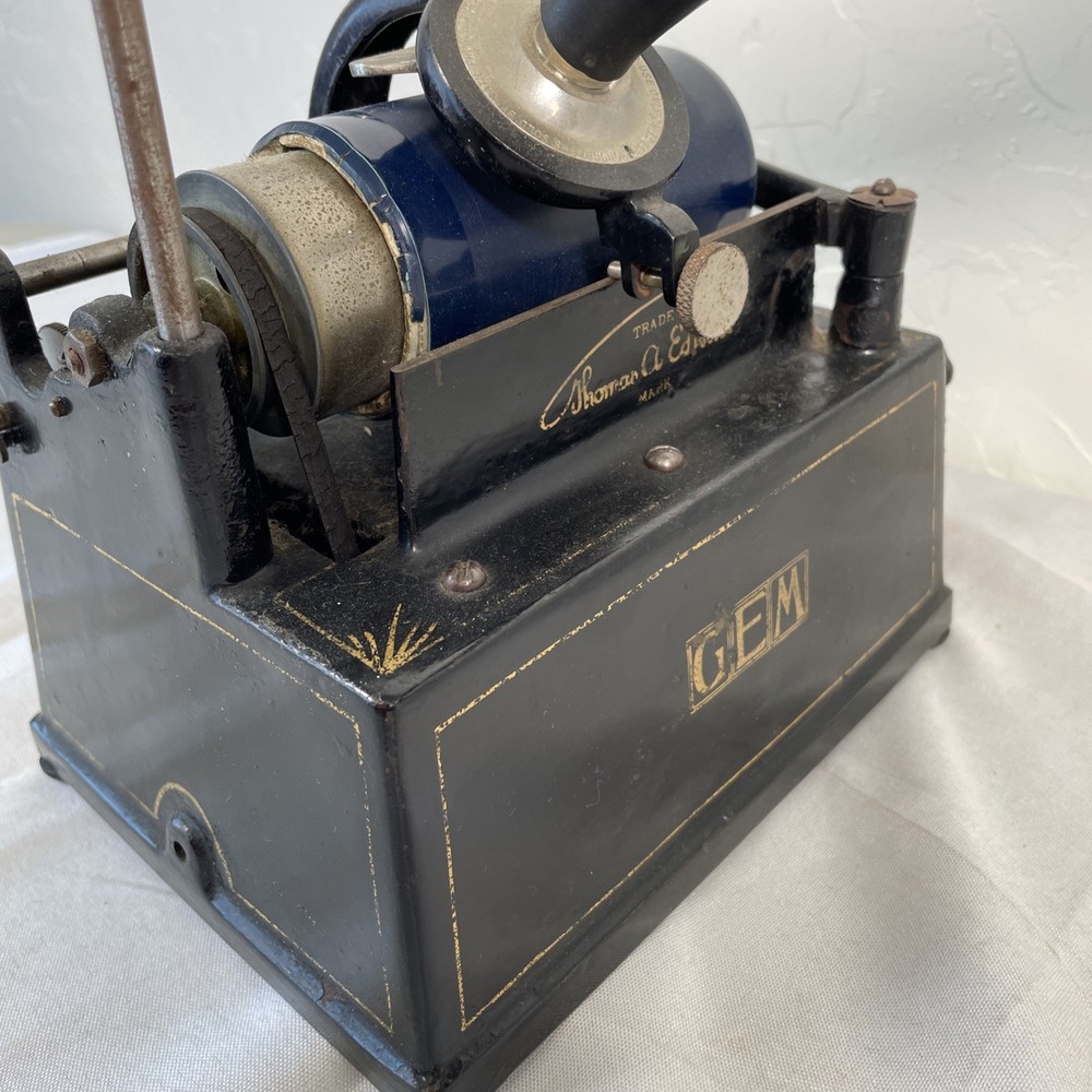 Edison “Gem” Cylinder Phonograph + Works Great !!