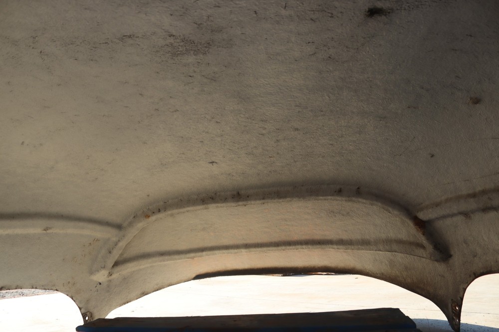 2006-2015 PETERBILT 386 CAB UPPER VISOR WIND DEFLECTOR 24 INCH OEM