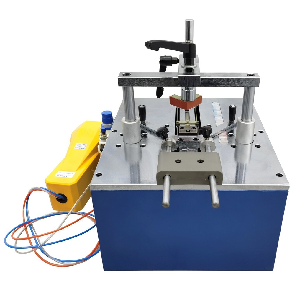Pneumatic Picture Frame Nail Angle Machine Wood Frame Stitching Nailing Machine
