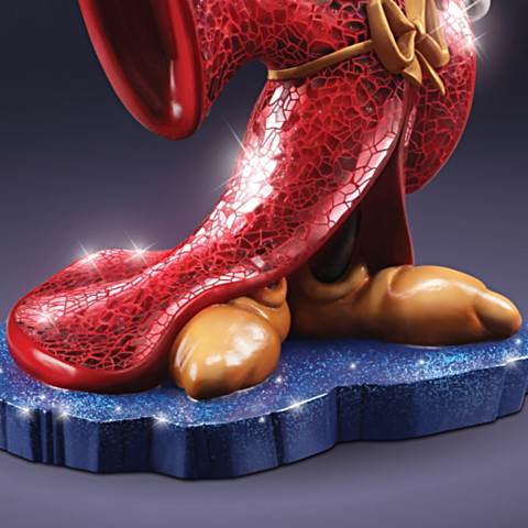 Bradford Exchange Mosaic Sorcerer’s Apprentice Mickey Mouse With Lighted Arc
