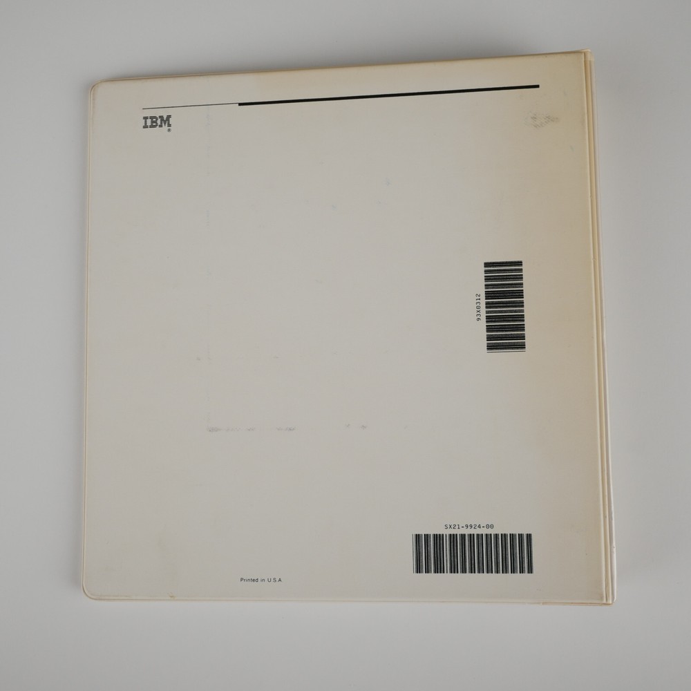 Vintage IBM AS/400 Binder