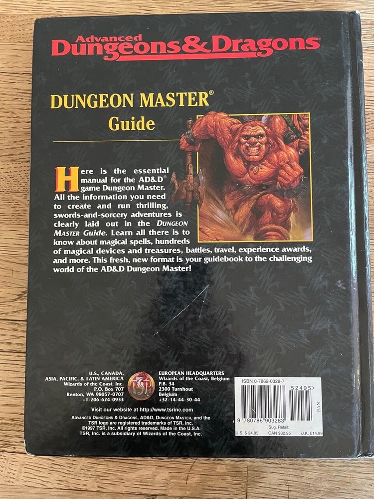Dungeon Master Guide 2160, Advanced Dungeons & Dragons