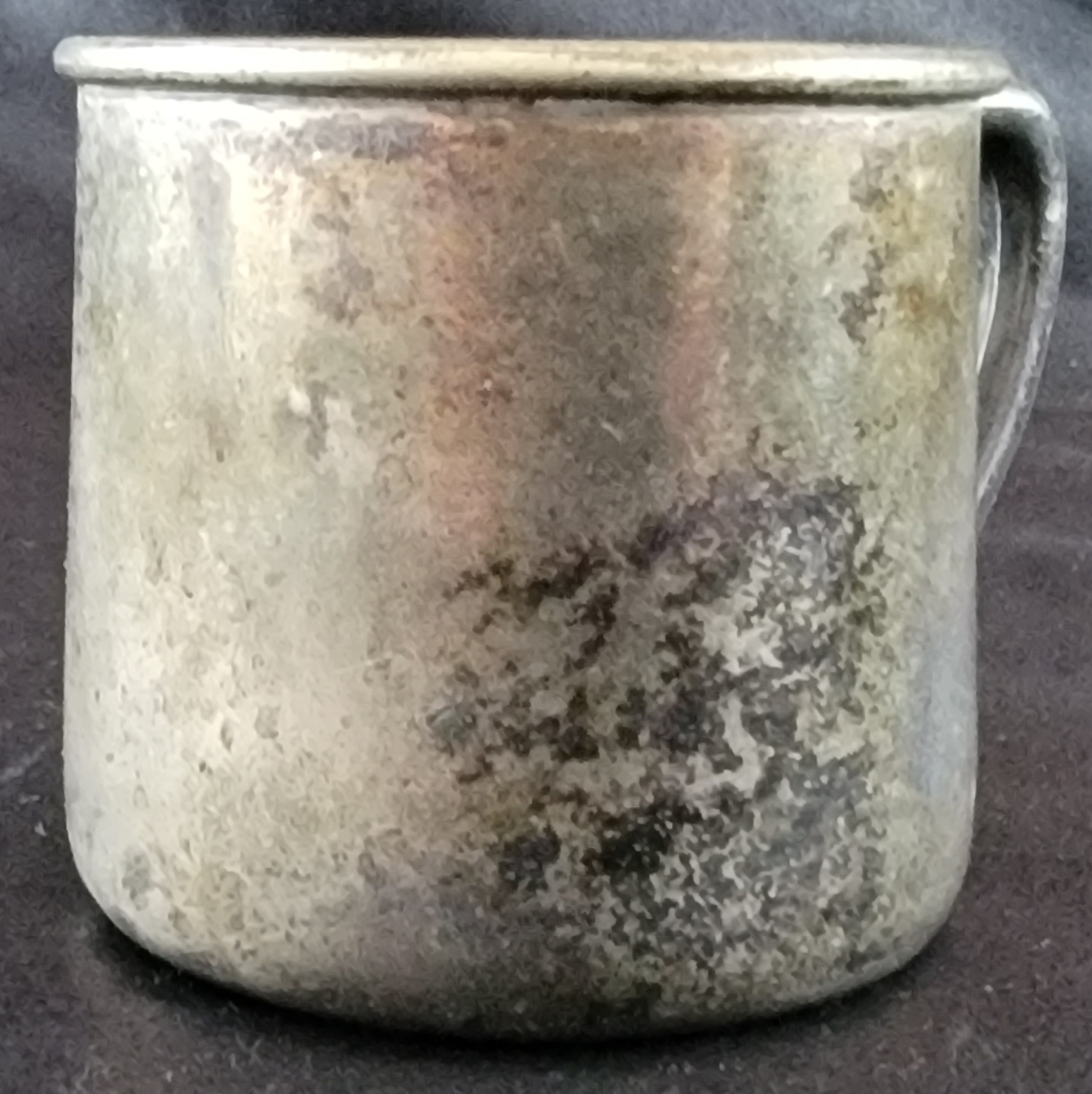 Wm Rogers & Son Child Cup Mug EPNS 1342 Silverplate Baby Cup Antique Small