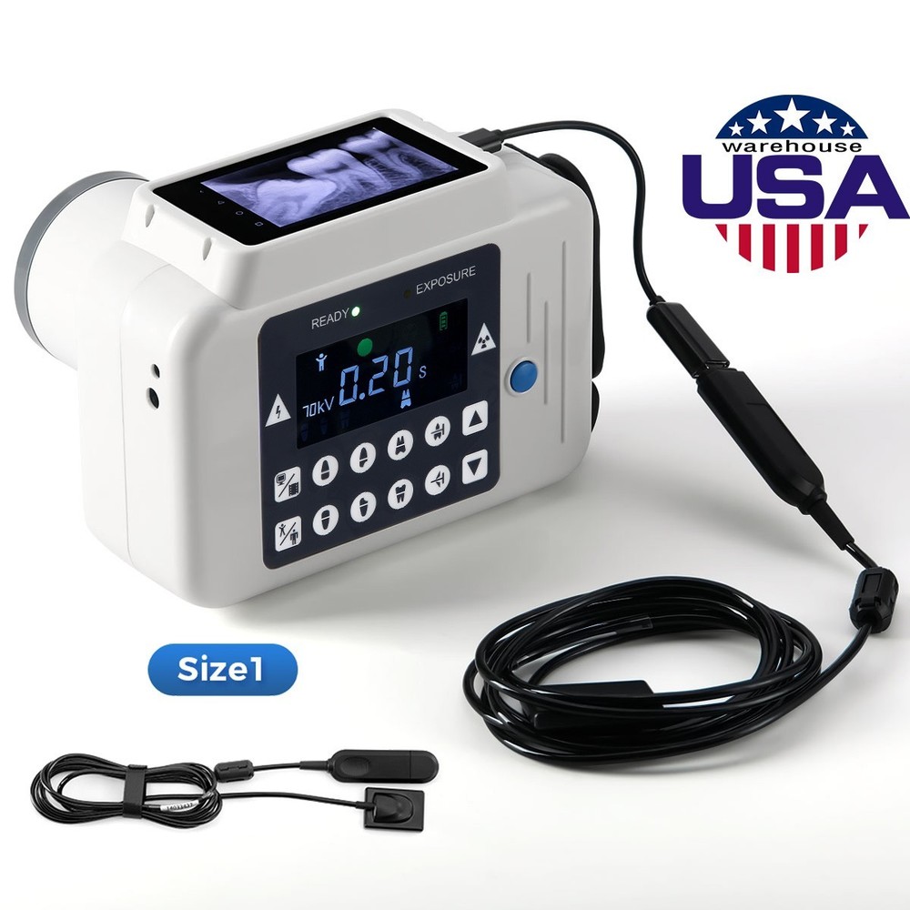 Dental X Mobile Unit System Ray Digital Machine Frequency no Shield+Sensor 1/2.0