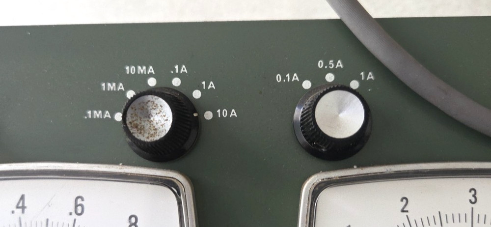 * WORKING Lab-Volt Model 280B Solid State Meter Panel analog FET multimeter-RARE