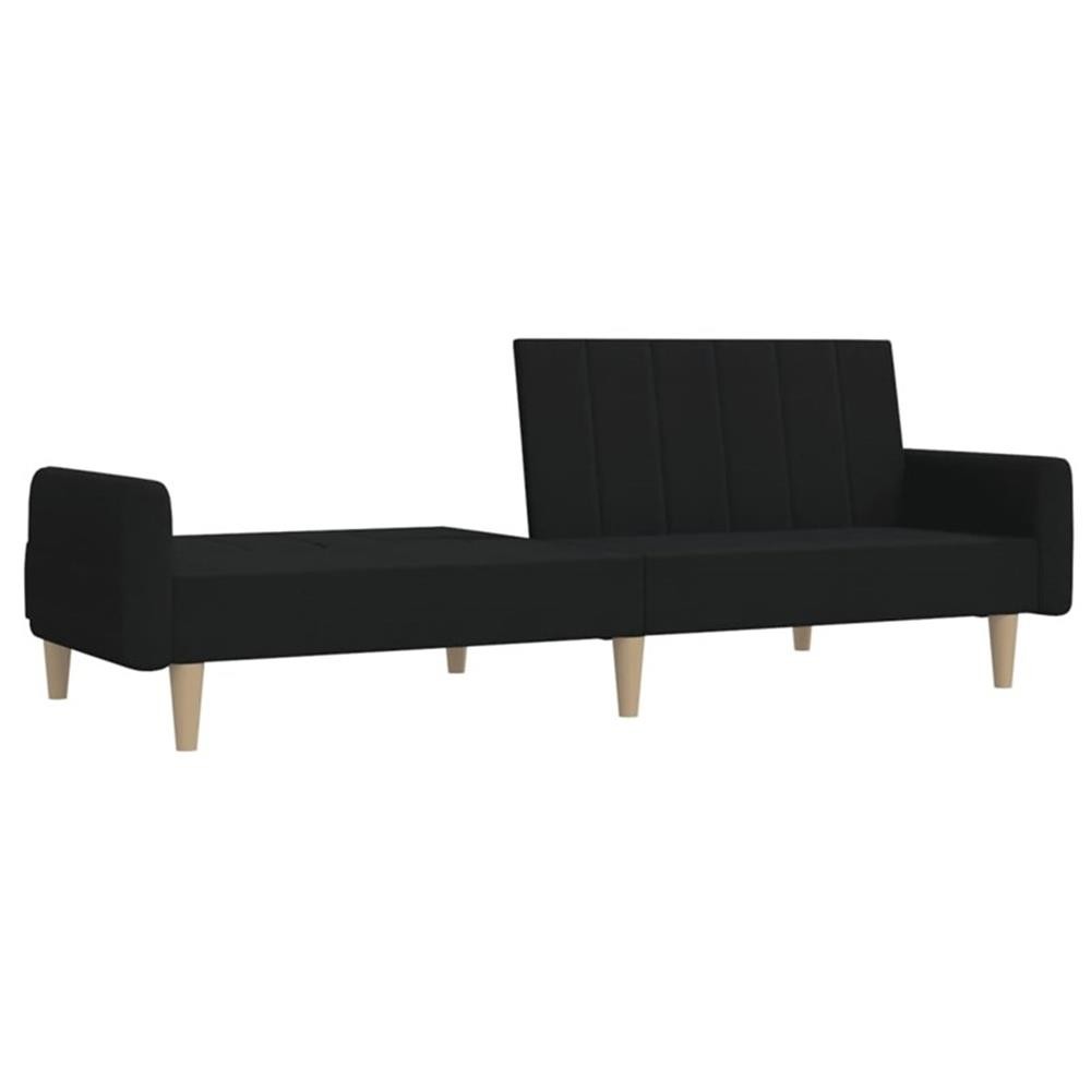 Bowery Hill Modern / Contemporary Sofa Bed in Black Polyester