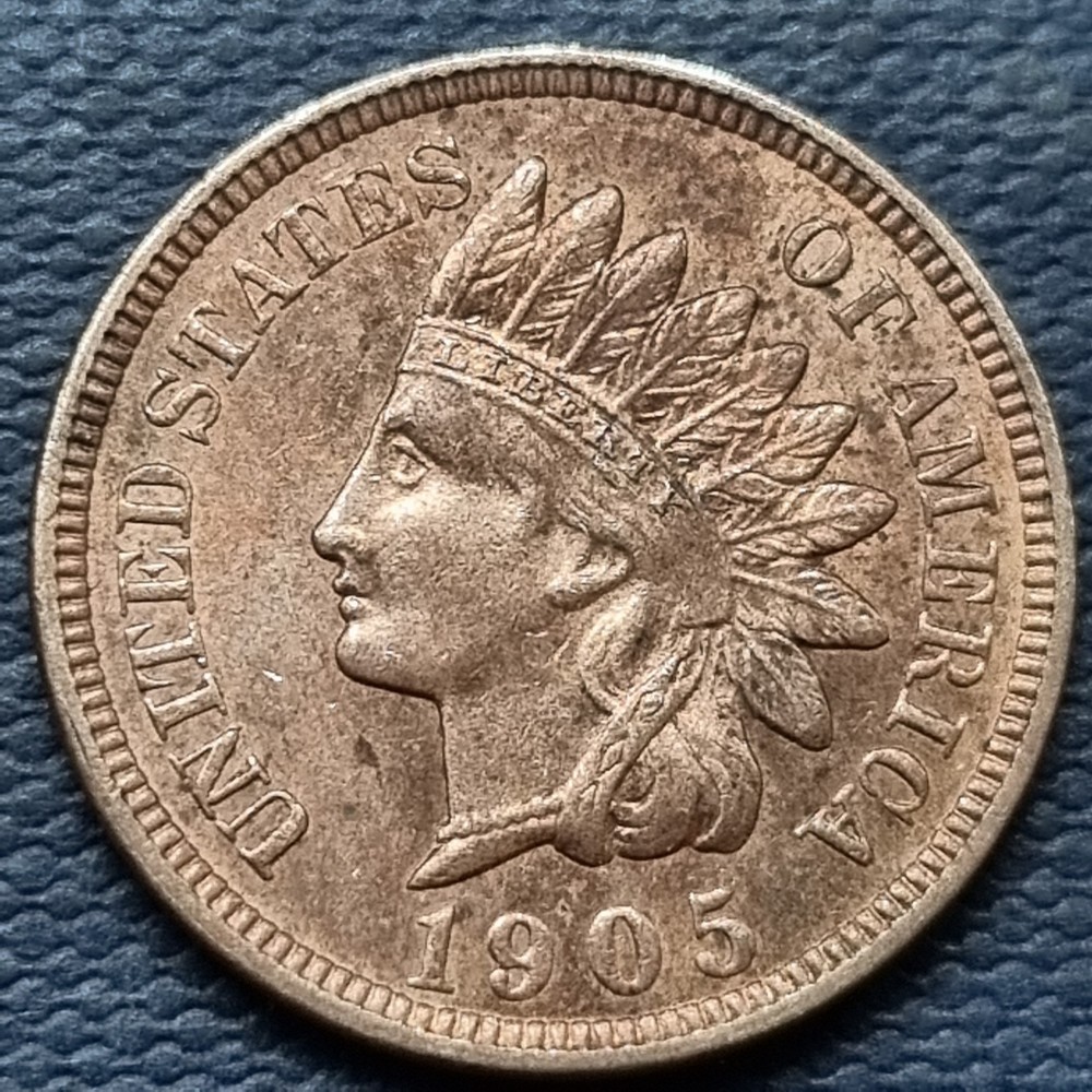 1905 Indian Head Cent 1c BU #97940