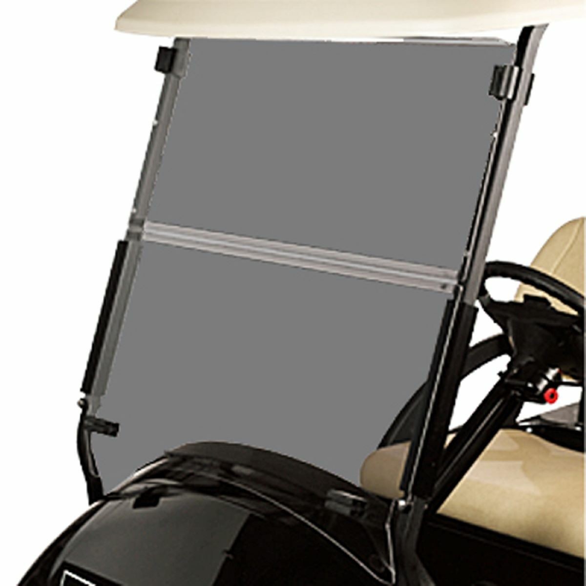 Club Car Precedent (2004 - 2021) Golf Cart Fold Down Windshield - Tinted