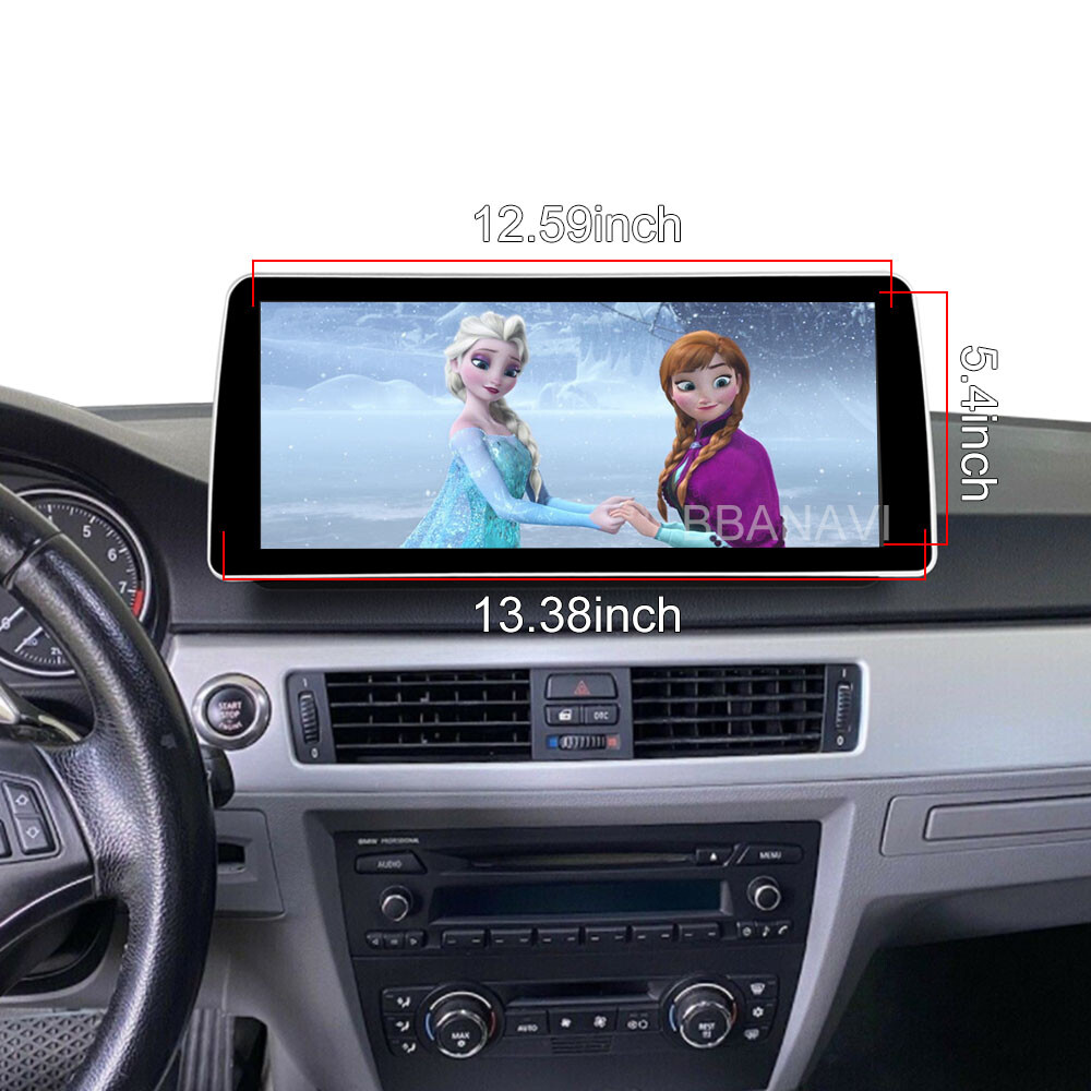 12.3in Android Screen Multimedia GPS Navigation For BMW 3 Series E90/E91 Carplay