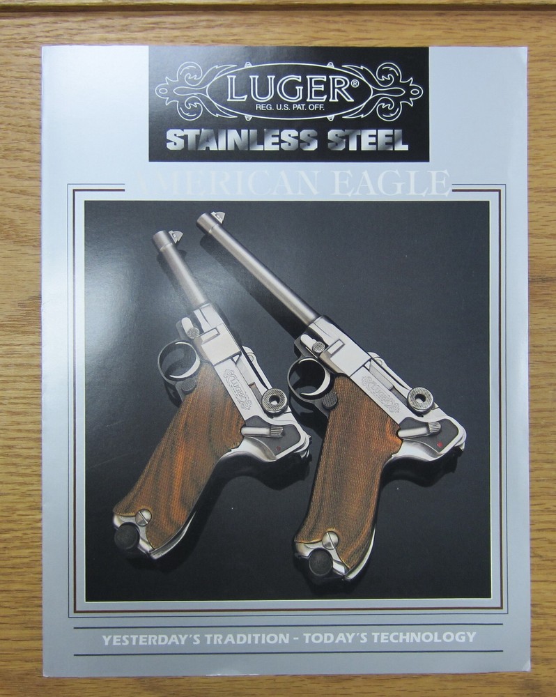 Stoeger Stainless Luger  Sales Brochure