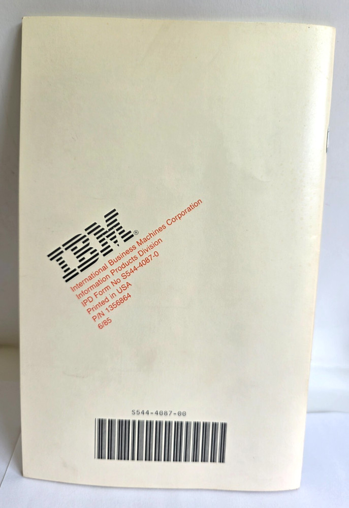 IBM Selectric System 2000 Wheelwriter 3 Typewriter Operators Guide 1985