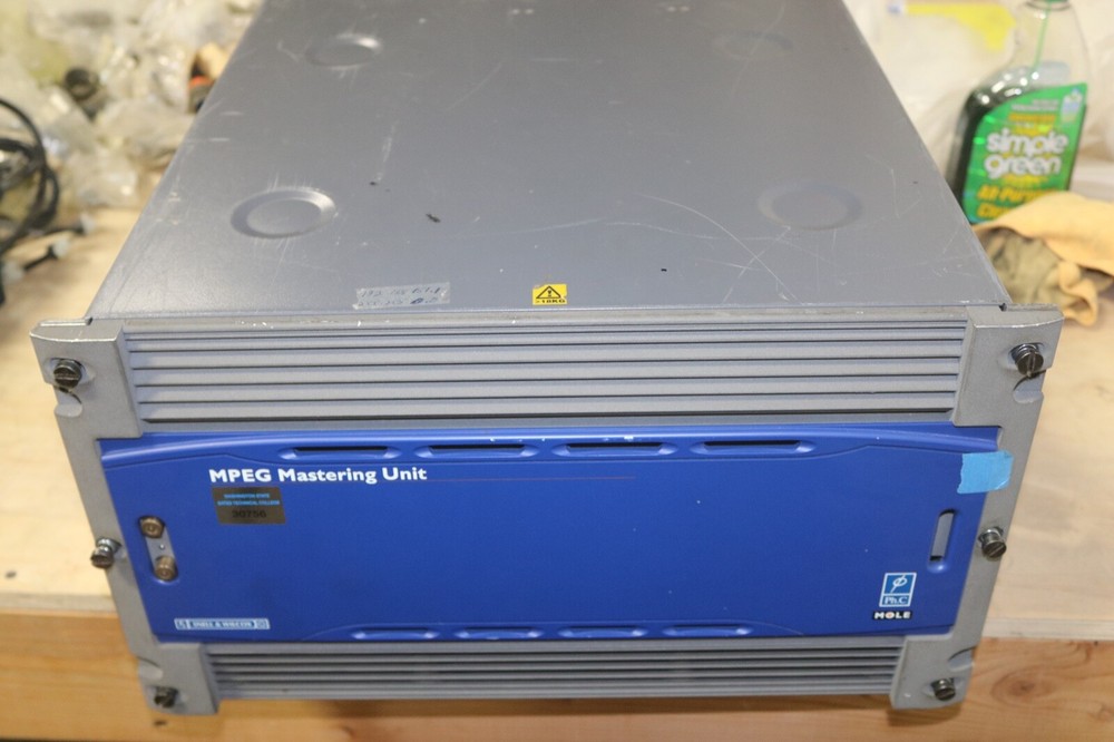 Snell & Wilcox MPEG MASTERING UNIT INGCST