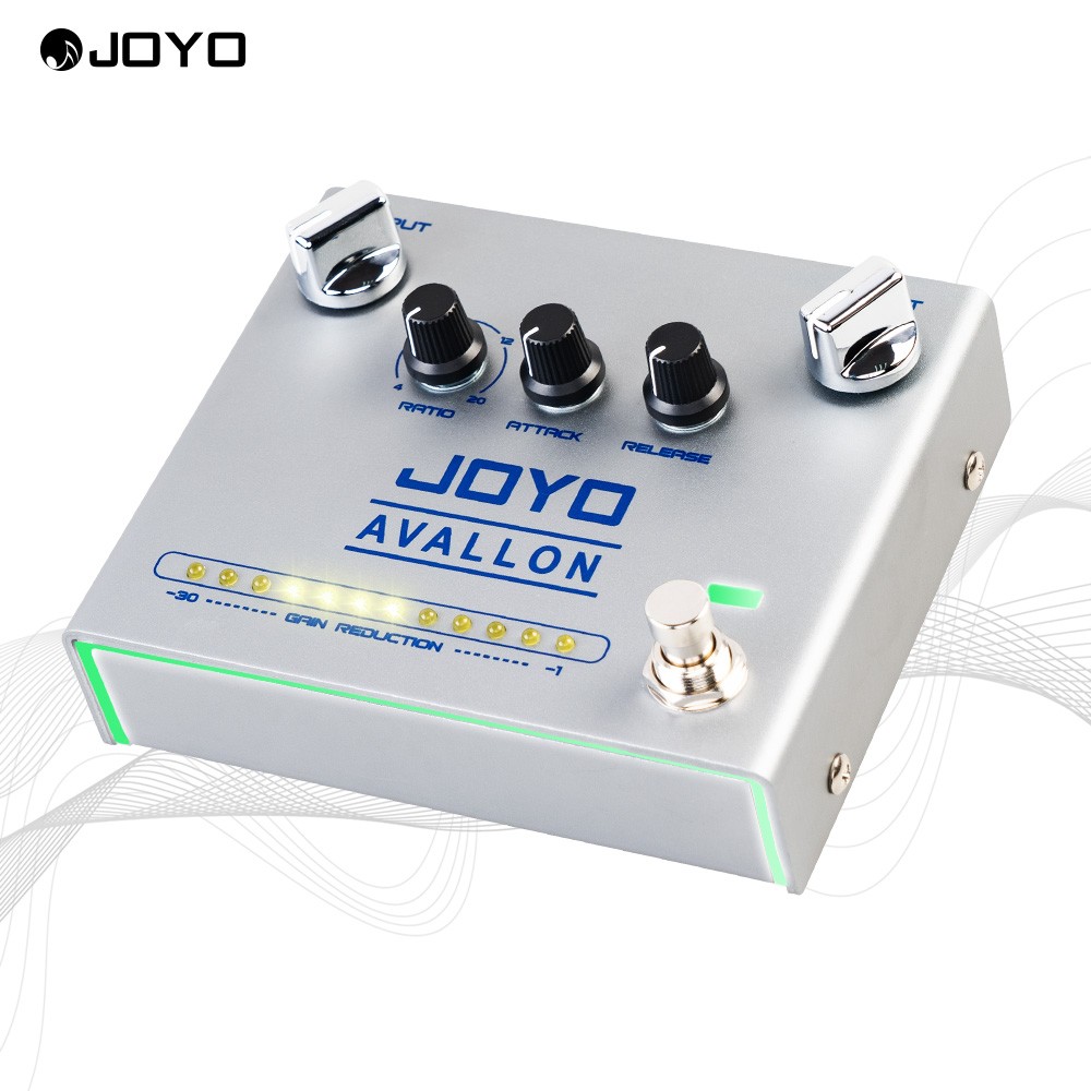 JOYO Compressor Effect Pedal Dynamic Feedback For Electric Guitar Bass (Opened)