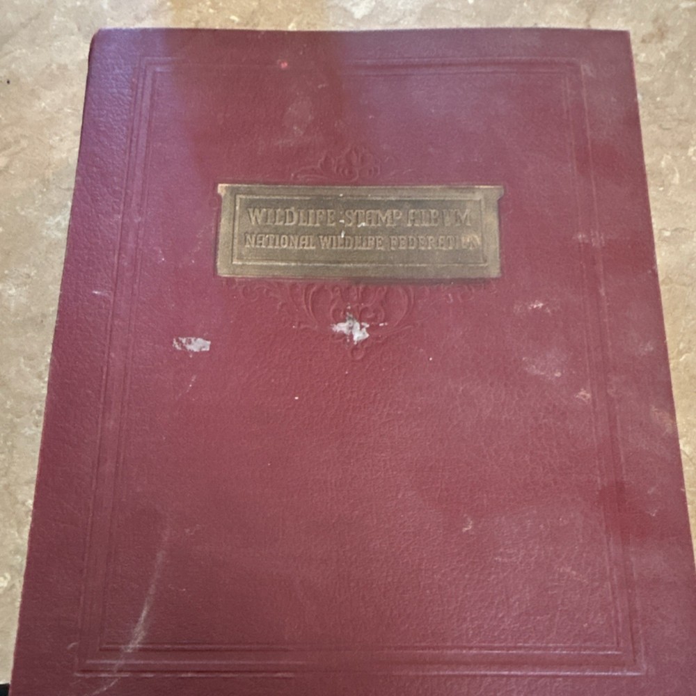 National Wildlife Federation Wildlife Conservation Stamp Album Collection