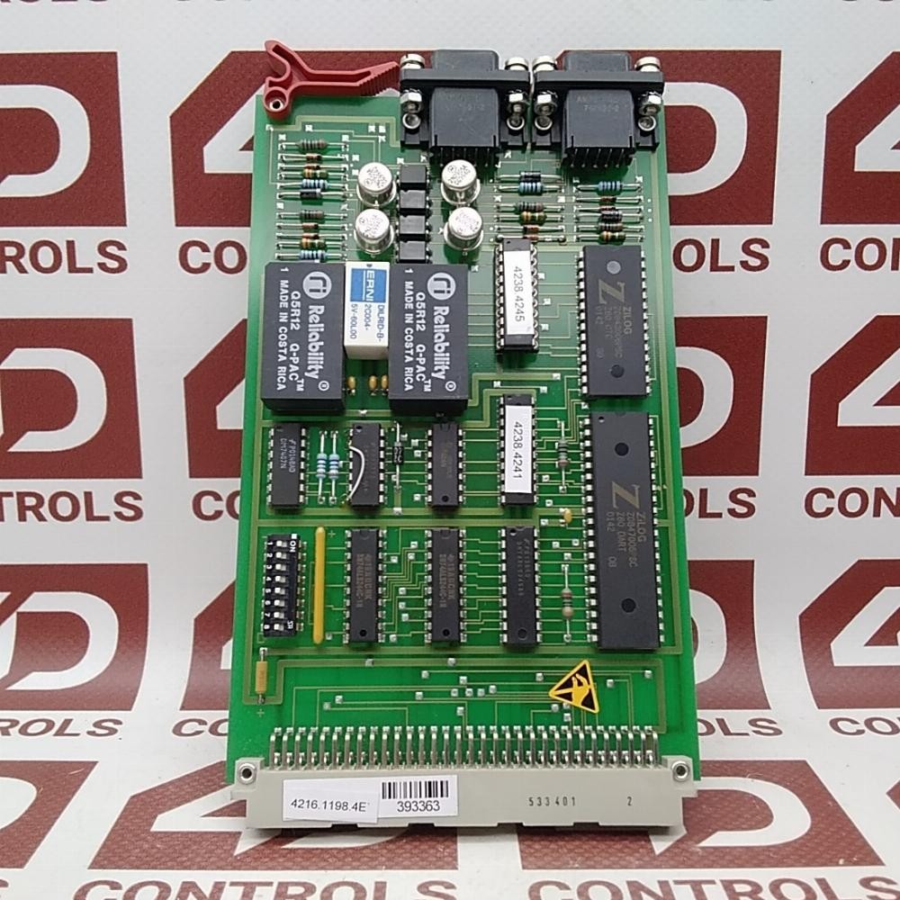 4216.1198.4E | mueller | Interface Card, Grapha Electronic, 20mA, Used