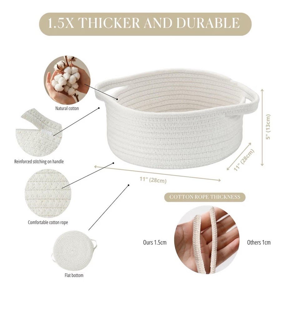 momolette Basket for Gifts Empty,