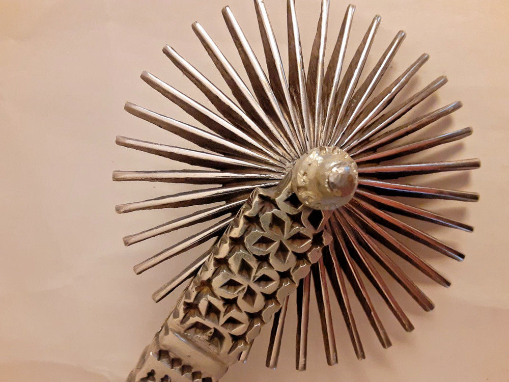 Chilean Huaso Ornate Presentation Spurs