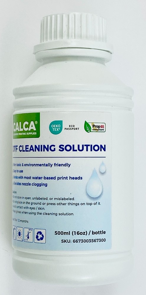 CALCA DTF Cleaning Solution for Water-Based Epson Printheads 16 oz