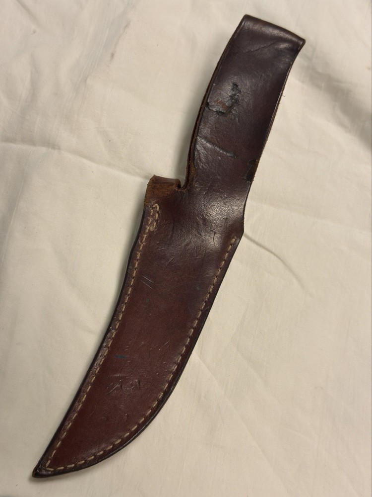 Rare Case XX Kodiak Hunter Fixed Blade Stag Handle With Original Leather Sheath