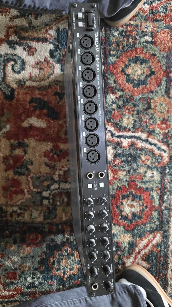 Tascam US-1800 Analog Recording Interface