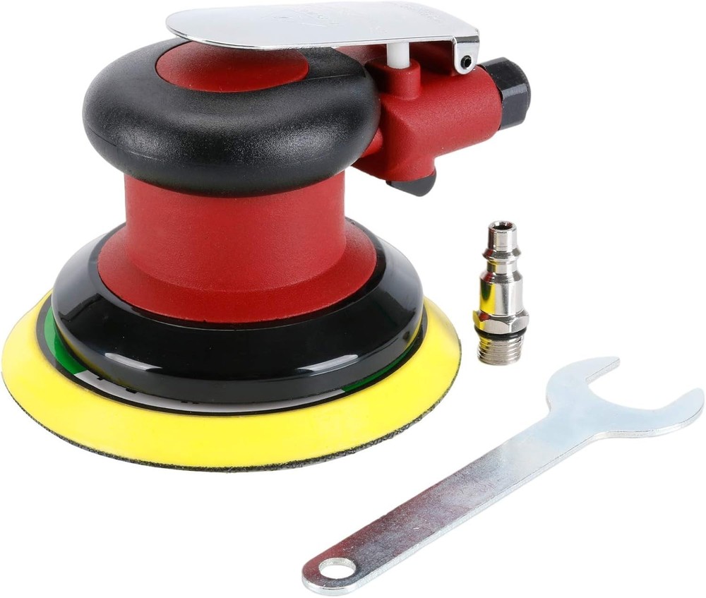 Professional 5-Inch Air-Powered Orbital Palm Sander – Durable & Efficient Use