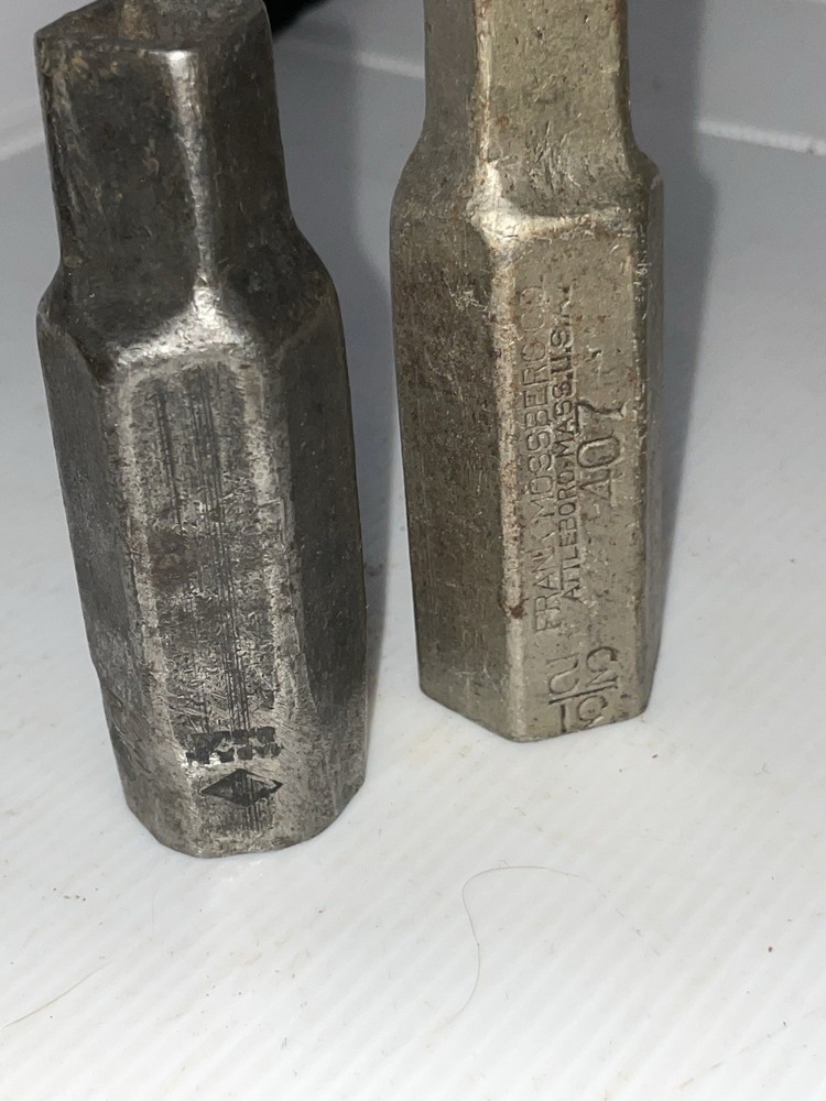 2 Vintage Franklen Mosberge Socket Wrenches #407